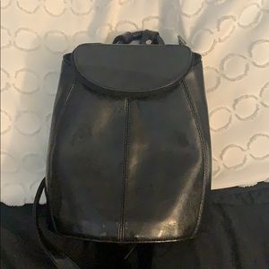 Vintage Faux Leather Backpack